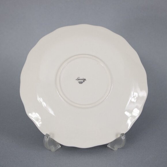 Loreiga Teacup With Saucer Black Gold Porcelain Teacup With Saucer - Picture 4 of 12